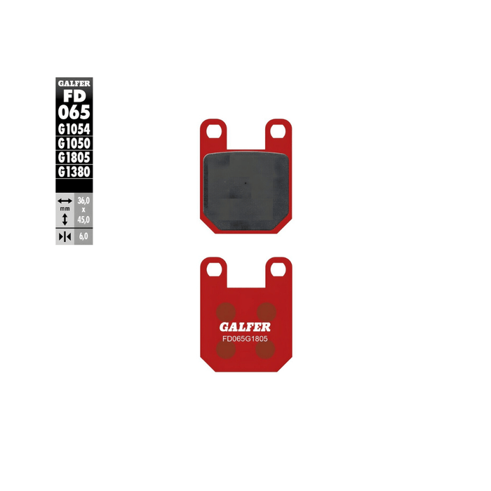 Galfer Brake Pads - FD065 - Road and Trials
