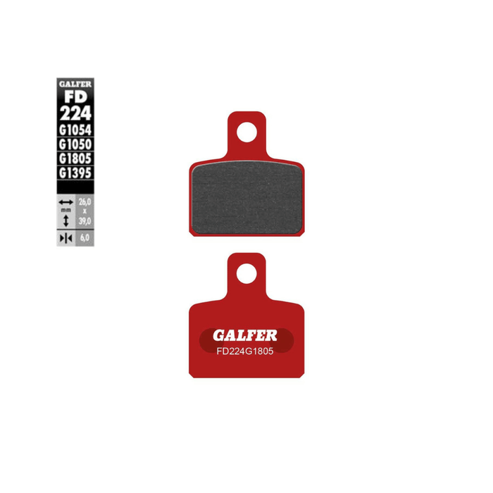 Galfer Brake Pads – FD224 - Road and Trials
