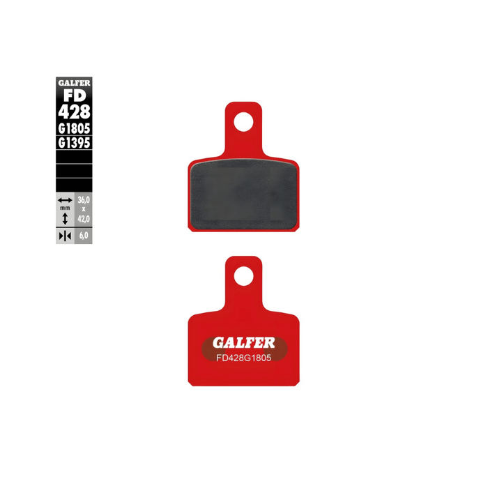 Galfer Brake Pads – FD428 - Road and Trials