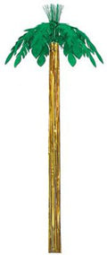 Giant Metallic Hanging Palm Tree - 2.44m