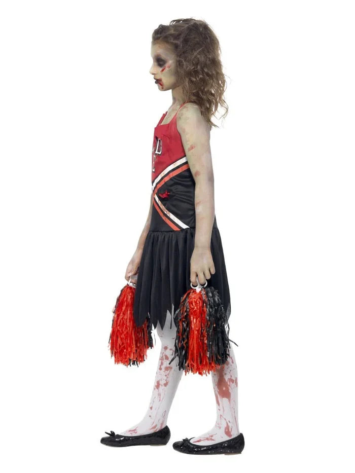 Girl's Zombie Cheerleader Costume