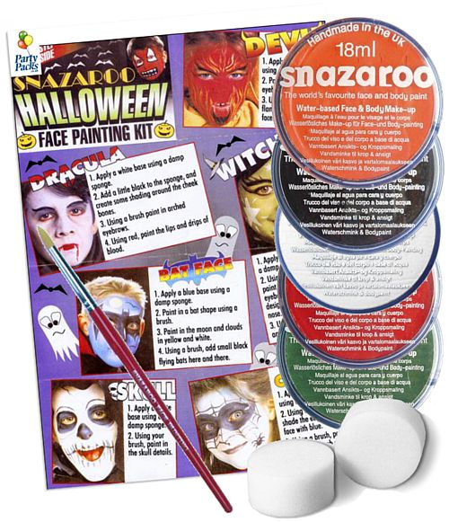 Hallowe'en Face Painting kit