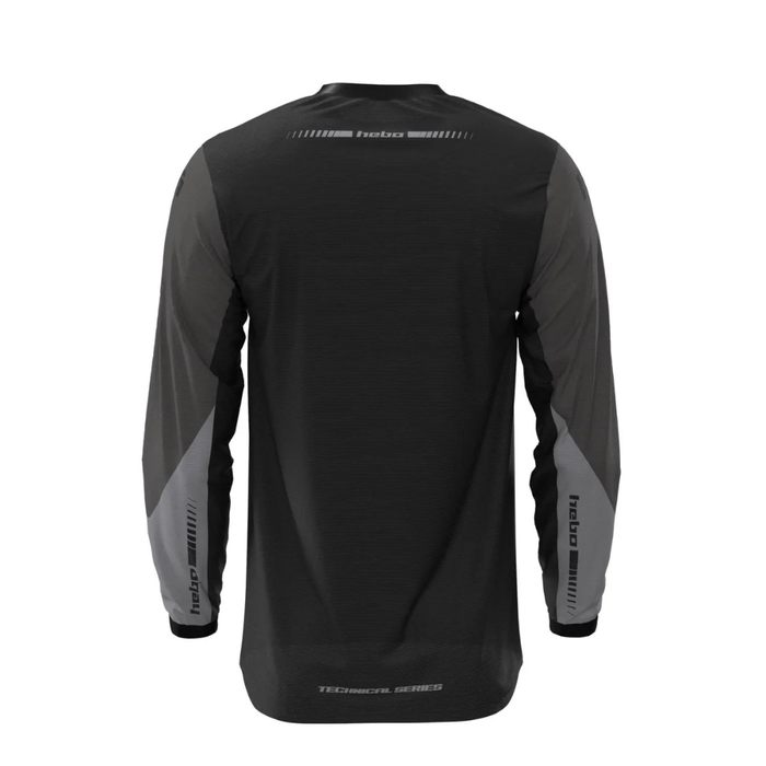 Hebo Tech 26 Trials Shirt – Black - Road and Trials