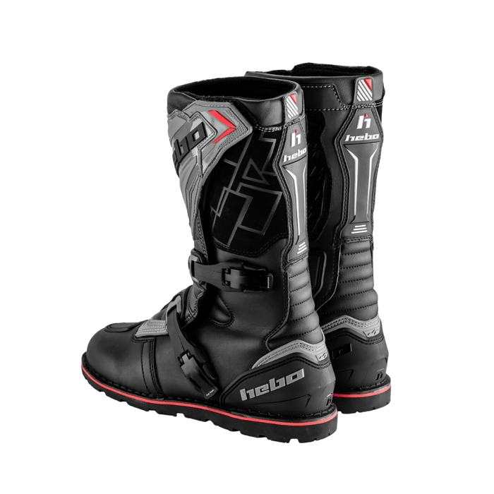Hebo Technical Micro 3.0 Trials Boots - Black - Road and Trials