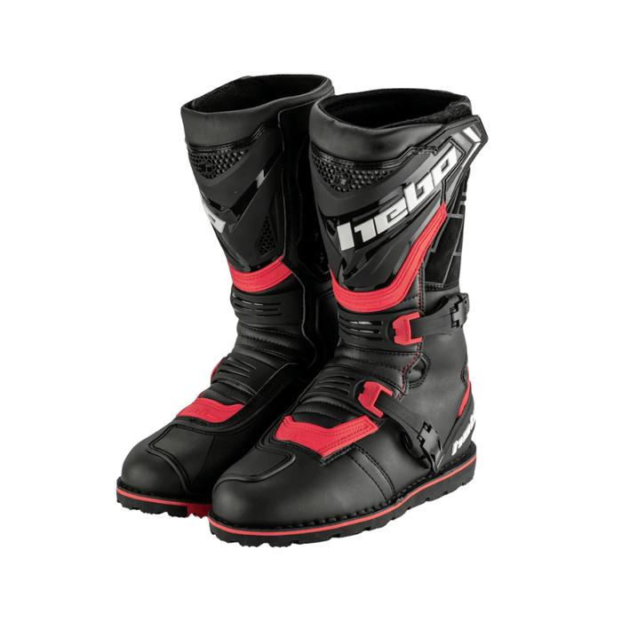 Hebo Technical Micro 3.0 Trials Boots - Red - Road and Trials