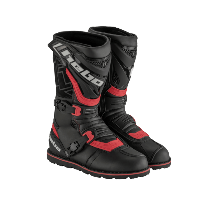 Hebo Technical Micro 3.0 Trials Boots - Red - Road and Trials