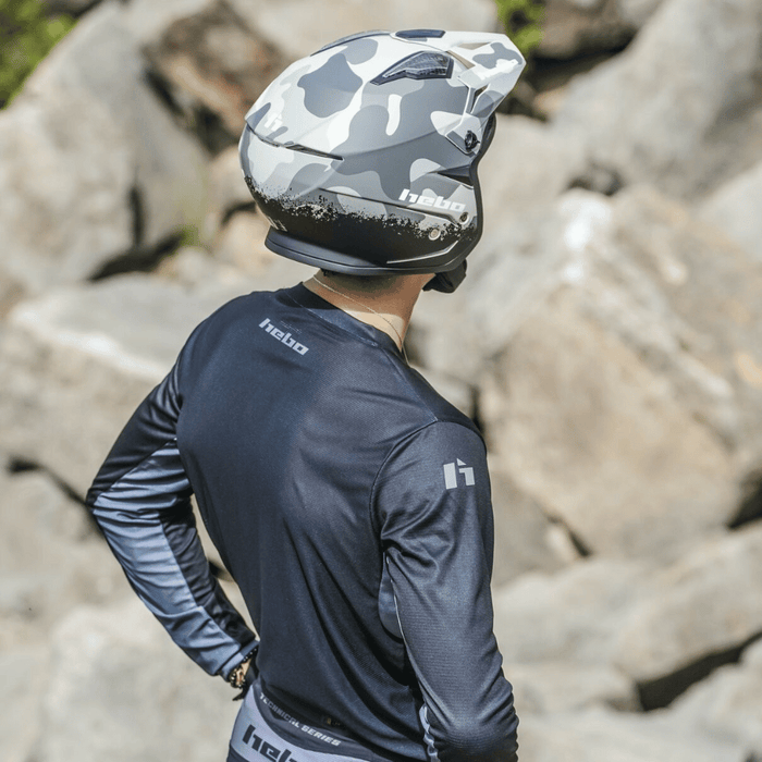 Hebo Trials Helmet Zone 5 Camo - Road and Trials