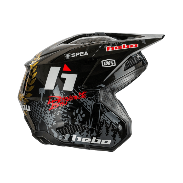 Hebo Trials Helmet Zone Pro Toni Bou 34 - Road and Trials