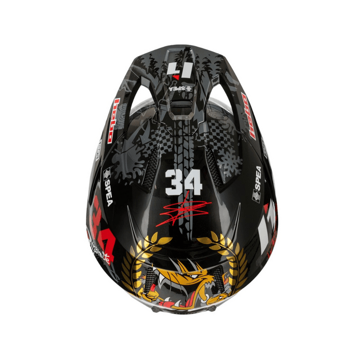 Hebo Trials Helmet Zone Pro Toni Bou 34 - Road and Trials