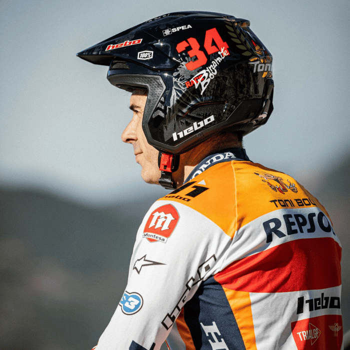 Hebo Trials Helmet Zone Pro Toni Bou 34 - Road and Trials