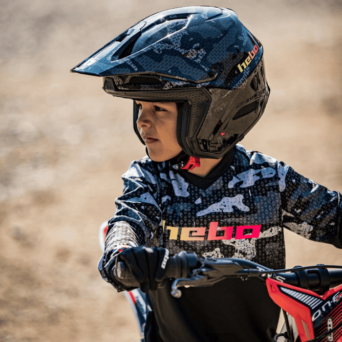 Hebo Trials Shirt Pro Camo - 2024 Junior - Road and Trials