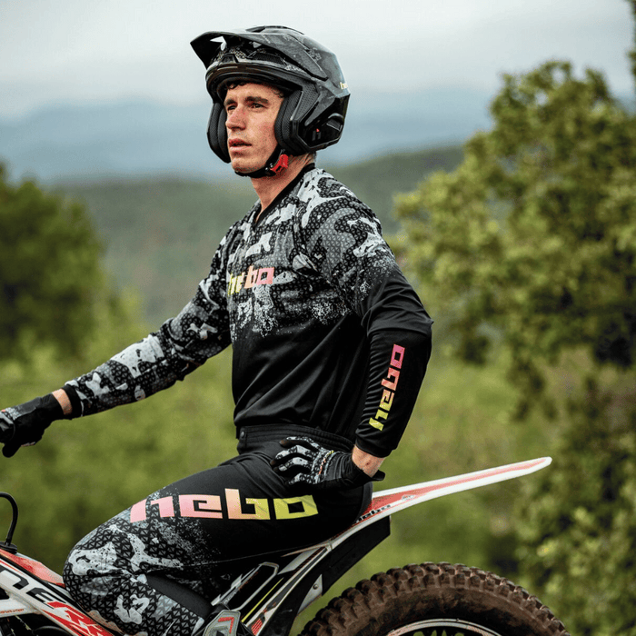Hebo Trials Shirt Pro Camo - 2024 - Road and Trials