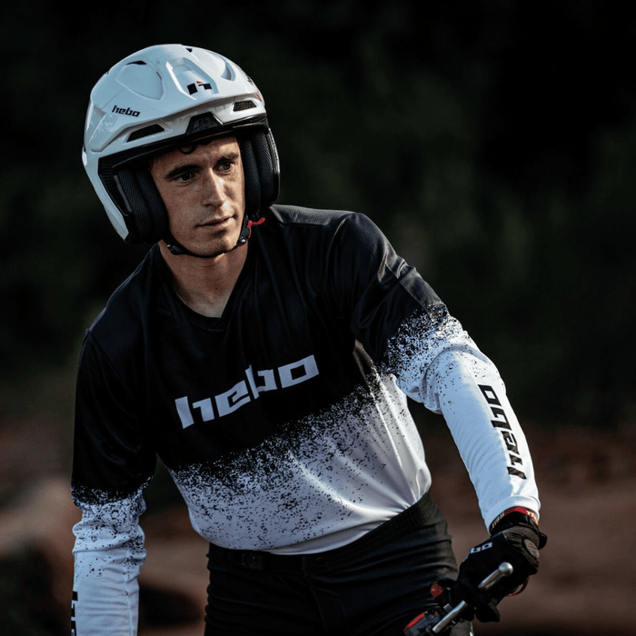Hebo Trials Helmet Zone Pro Monocolour - Road and Trials