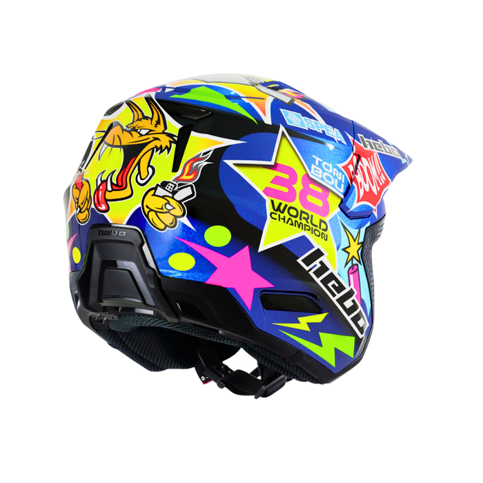 Hebo Zone Pro Toni Bou 38 Trials Helmet - Road and Trials