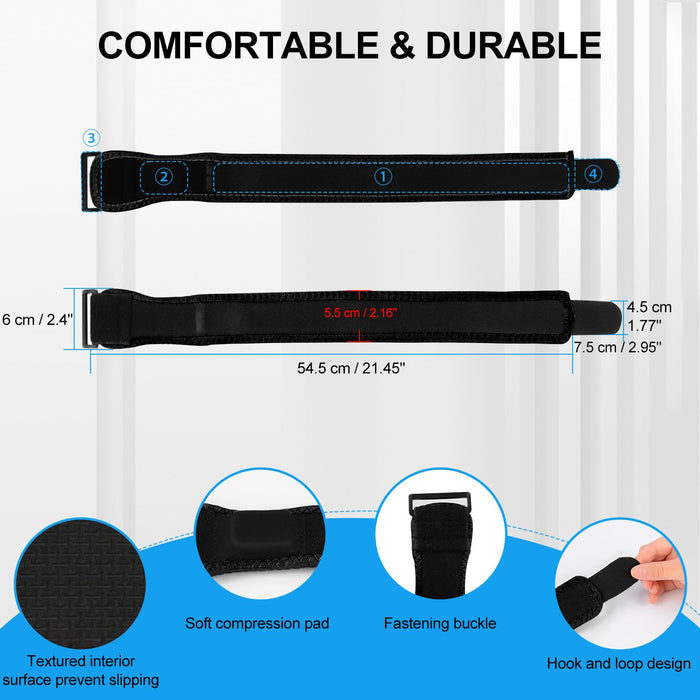 IT Band Strap Compression Knee Support for Runner¡¯s Knee Pain Relief