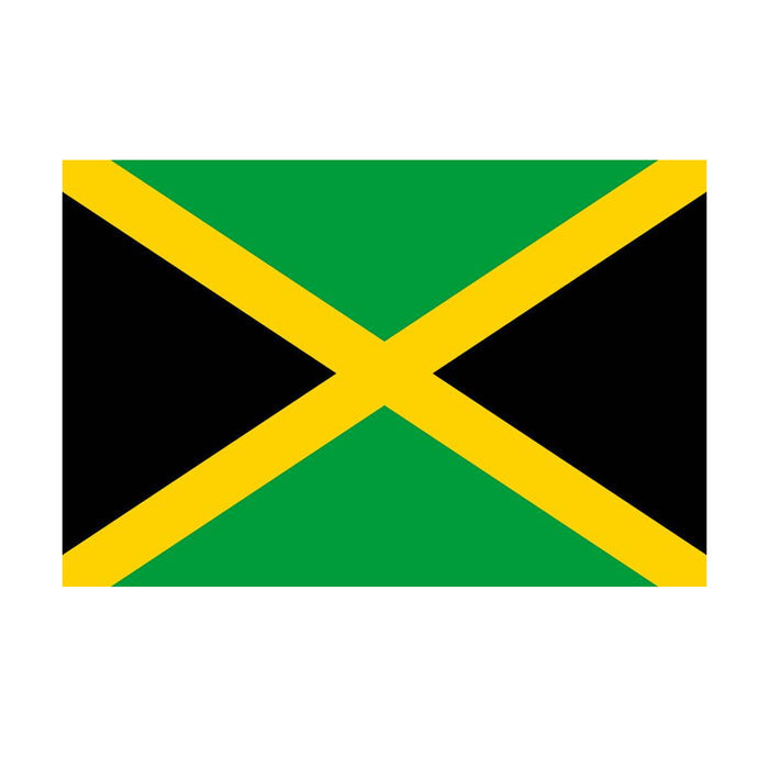 Jamaican Polyester Fabric Flag 5ft x 3ft