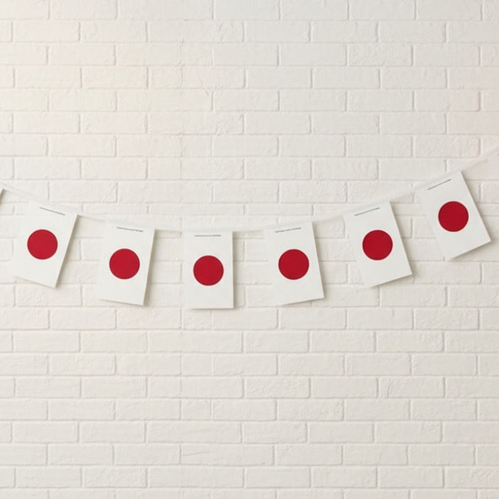 Japanese Flag Bunting - 2.4m