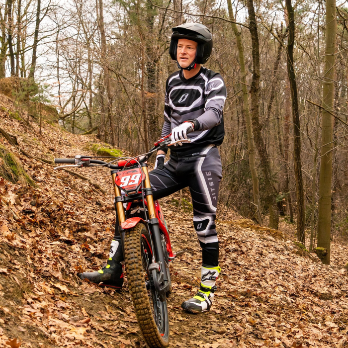 Jitsie L3 Petrl Trials Shirt - Black - Road and Trials