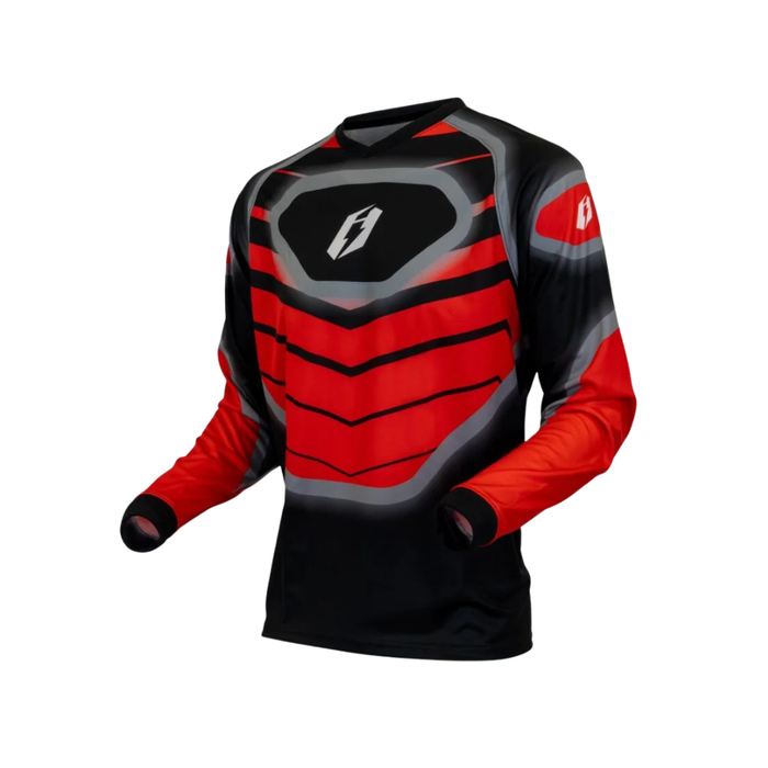 Jitsie L3 Petrl Trials Shirt - Red - Road and Trials