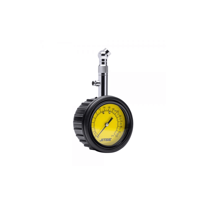 Jitsie Tyre Pressure Gauge Analog - Valve - Road and Trials