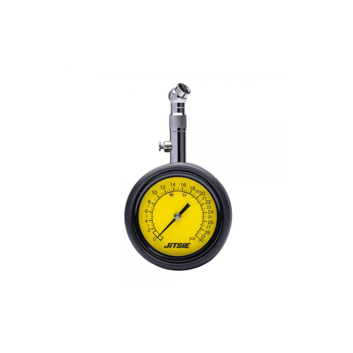 Jitsie Tyre Pressure Gauge Analog - Valve - Road and Trials