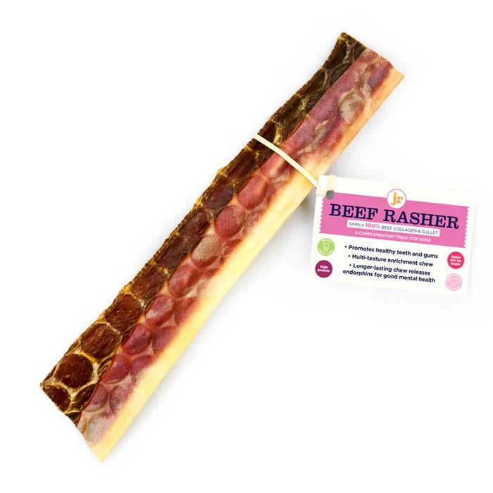 JR PET Beef Rasher 30cm Dog Chew