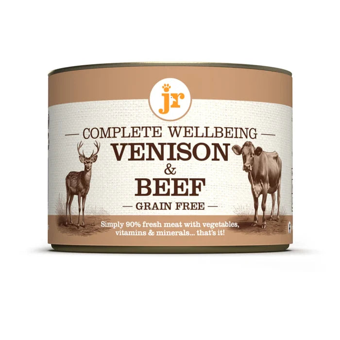JR PET Complete Wellbeing Venison & Beef Dog Food