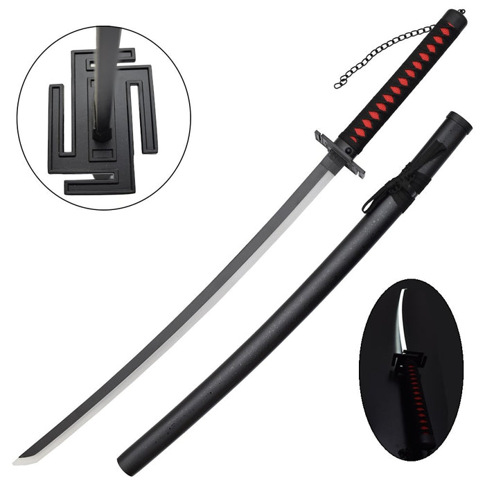 KATANA LED INTERNE ORNEMENTAL ZANPAKUTO (ZANGESU) D'ICHIGO KUROSAKI  BLEACH
