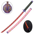 KATANA ORNEMENTAL AVEC LED INTERNE DE KOKUSHIBOU / TSUGIKUNI MICHIKATSU DEMON SLAYER - KIMETSU NO YAIBA