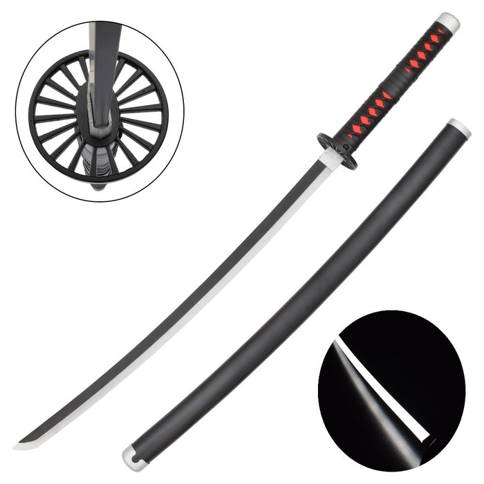 KATANA ORNEMENTAL AVEC LED INTERNE DE TANJIRO KAMADO DEMON SLAYER - KIMETSU NO YAIBA