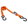 Keeper 1" X 15' Cam Buckle Tie-Down, S-Hooks, 400 Lbs. Wll