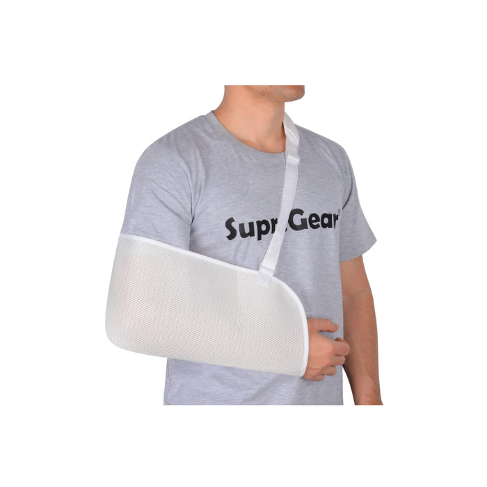 Mesh Arm Sling with Soft Shoulder Cushion Adjustable Universal Support