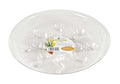 Midwest Air Technologies Inc. Heavy Duty Clear Plastic Plant Saucer