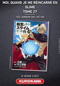 MOI, QUAND JE ME REINCARNE EN SLIME - TOME 27