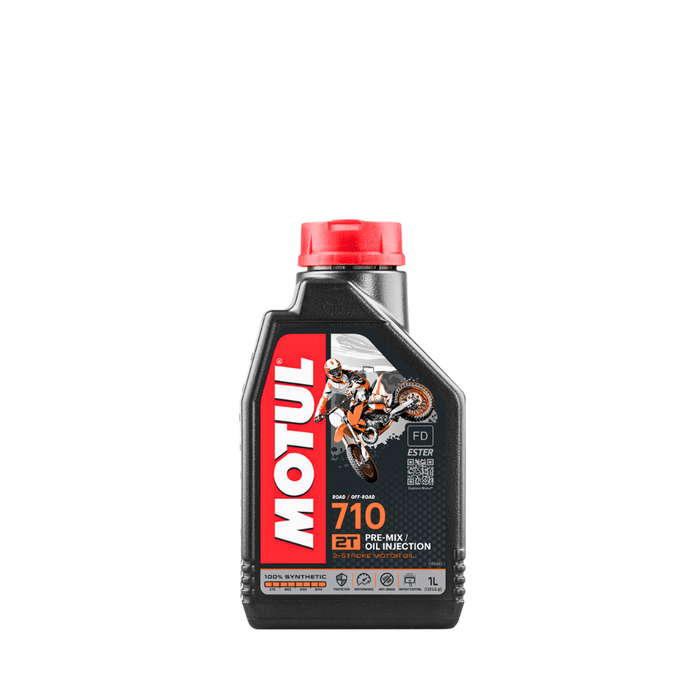Motul 710 2T Fully Synthetic Oil - Road and Trials