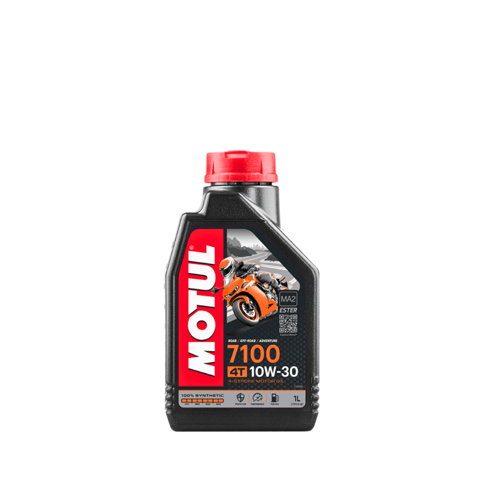 Motul 7100 10W-30 4T Fully Synthetic Oil - Road and Trials
