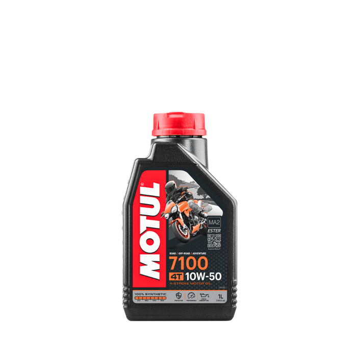 Motul 7100 10W-50 4T Fully Synthetic Oil - Road and Trials