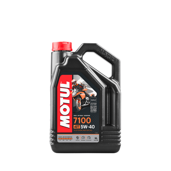 Motul 7100 5W-40 4T Fully Synthetic Oil - Road and Trials