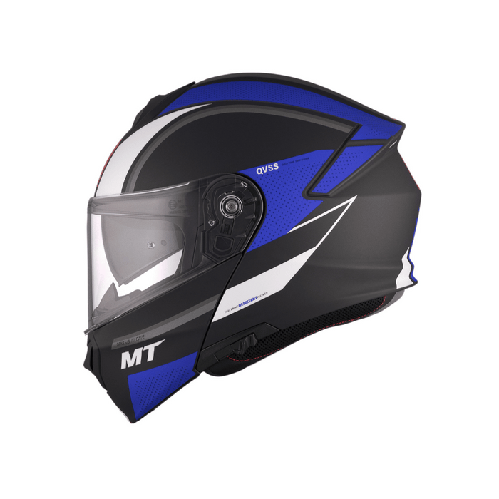 Matt Black / Blue / XS