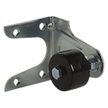 National Hardware Zinc-Plated Up to 2-1/4 In. Steel Barn Door Stay Roller
