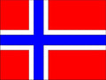 Norway Polyester Fabric Flag 5ft x 3ft