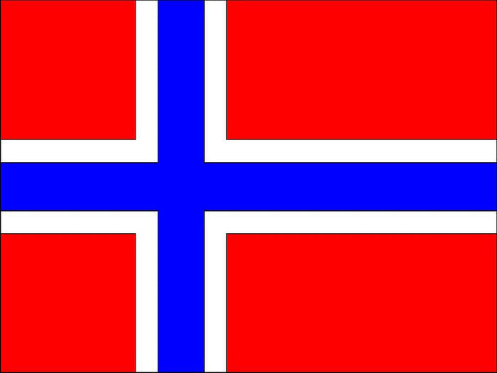 Norway Polyester Fabric Flag 5ft x 3ft