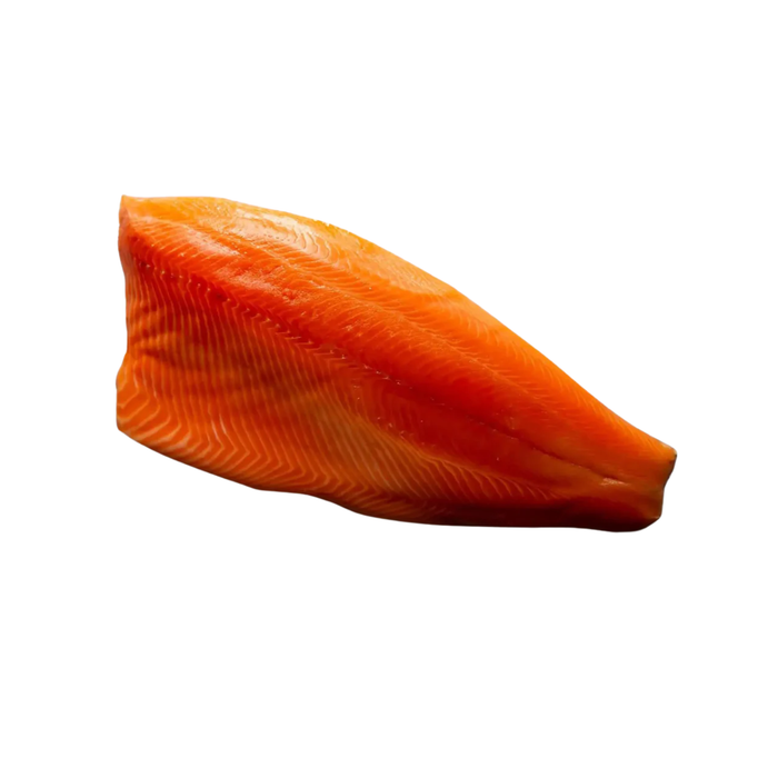 NZ King Salmon Fillets, AA+ Sashimi Grade, Skin Off V-Cut IVP, average 1.2-2kg piece, price per kg