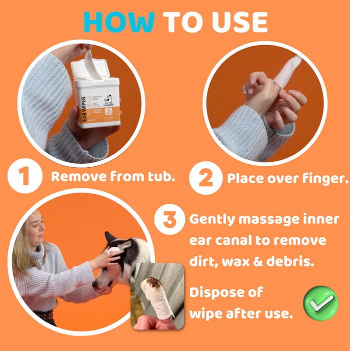 Our Dogs Life - Dog Ear Wipes