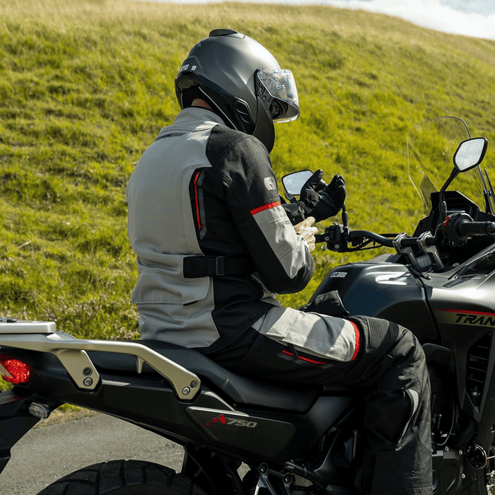 Oxford Calgary 2.0 Textile Pants - Silver - Road and Trials