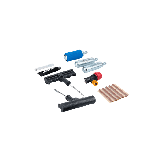 Oxford CO2 Tyre Repair Kit 1 - Road and Trials