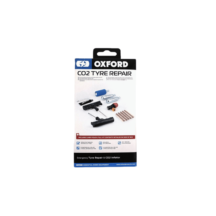 Oxford CO2 Tyre Repair Kit 1 - Road and Trials