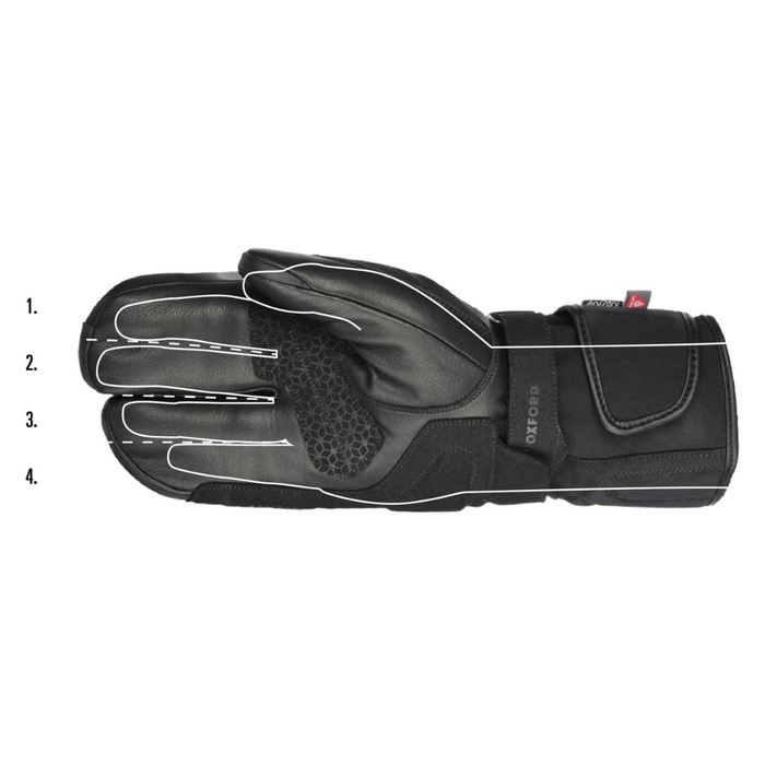 Oxford Polar 1.0 Motorcycle Gloves - Road and Trials