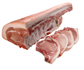 Pork Loin Bone in, rind on, price per kg