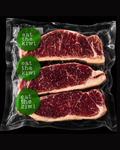 Portion, Beef Striploin Steak, 350-380g price per kg